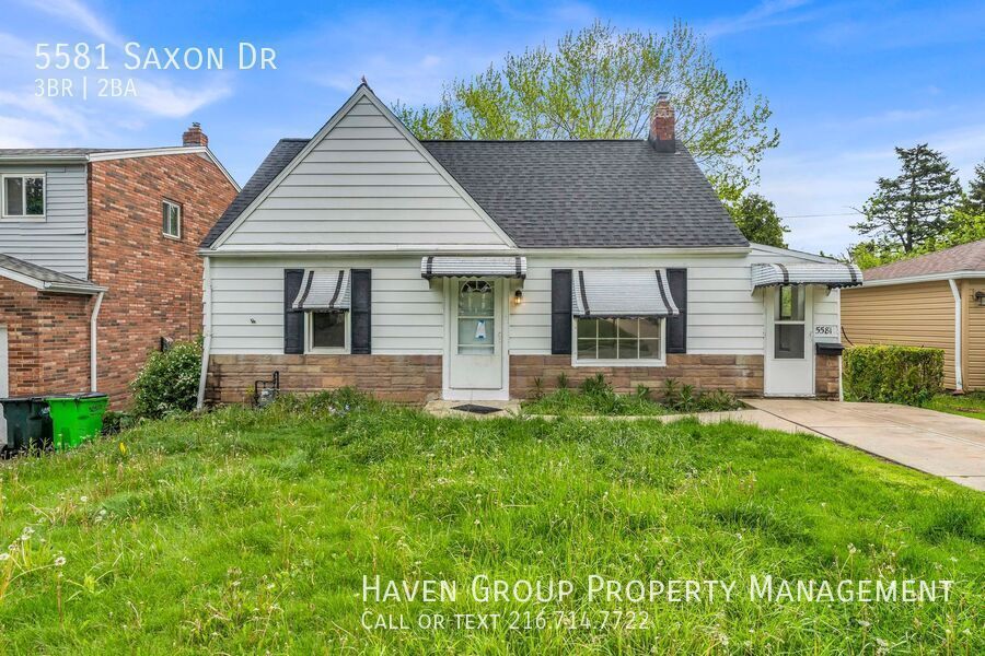 5581 Saxon Dr, Garfield Heights - Spacious 3-bed 2-bath single-family home! property image