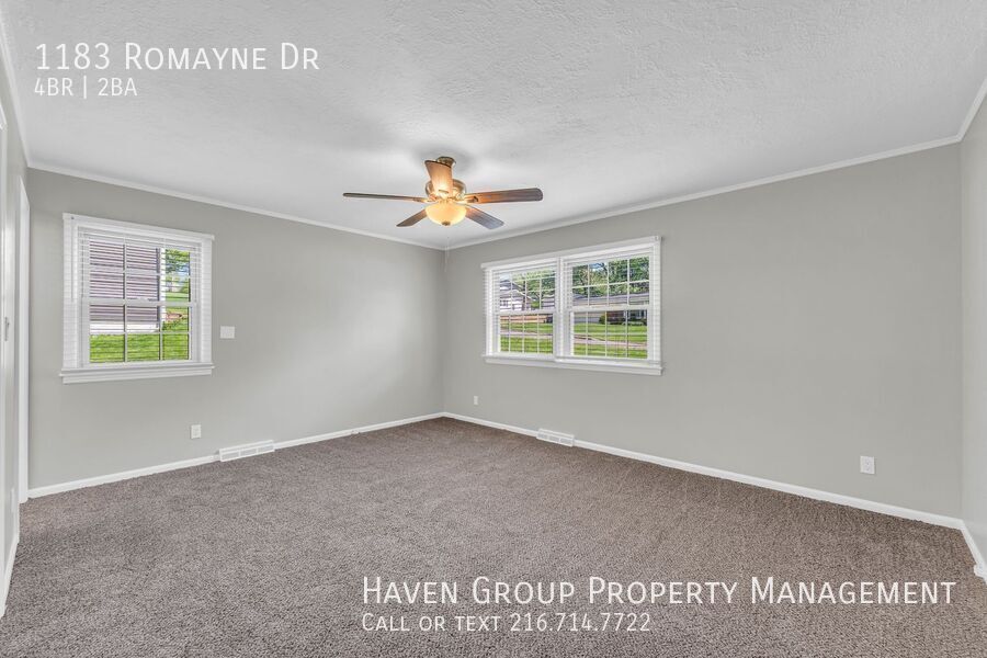 1183 Romayne Dr, Akron, Ohio, 44313 - Spacious 4-bed 2-bath single-family home! property image