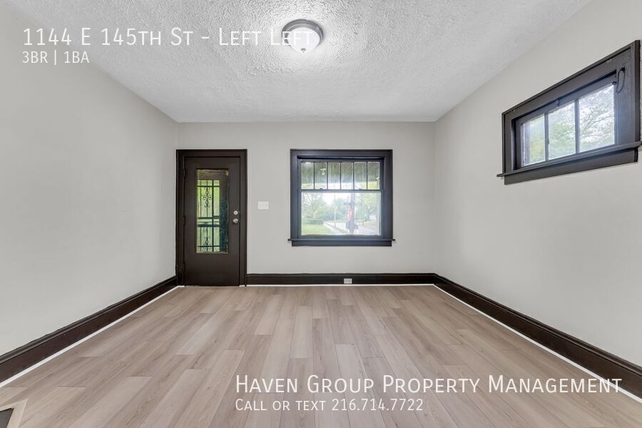 1144 E 145th St | Left, Cleveland, Ohio, 44110 - Spacious 3-bed 1-bath multi-family home! property image