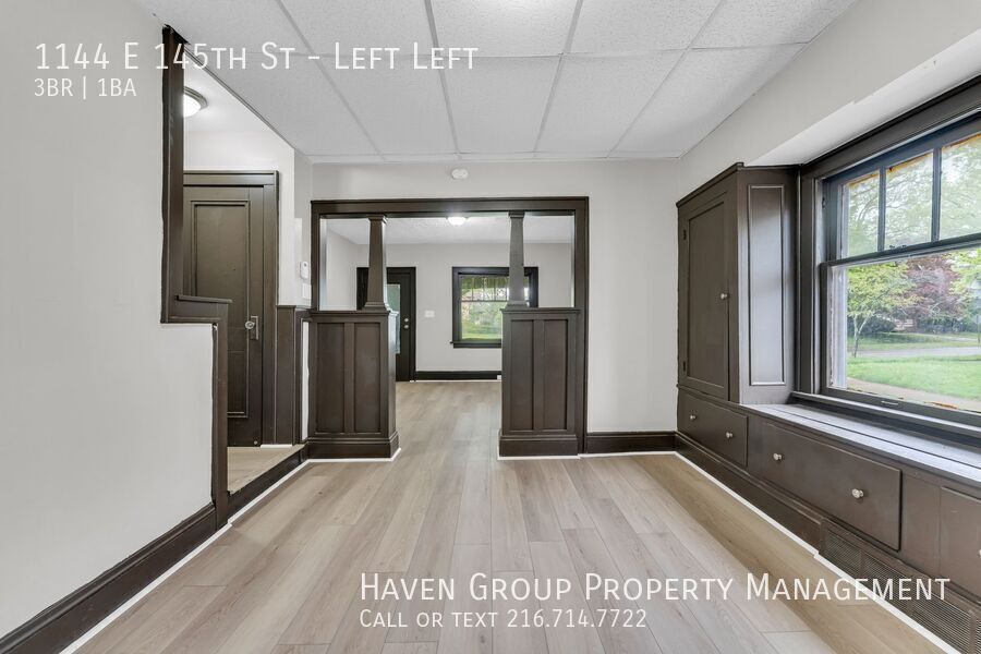 1144 E 145th St | Left, Cleveland, Ohio, 44110 - Spacious 3-bed 1-bath multi-family home! property image