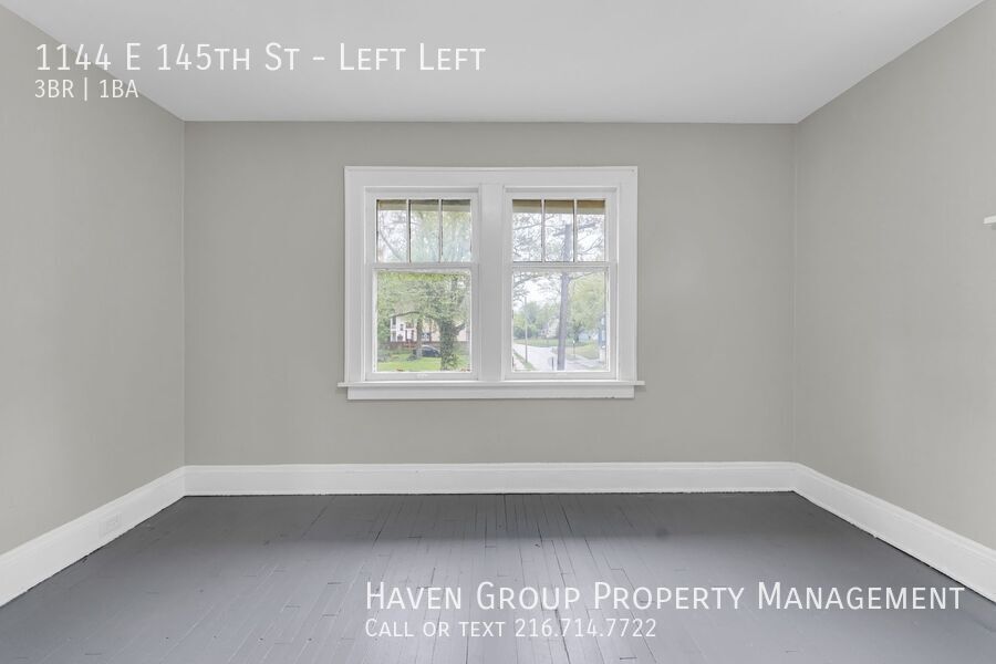 1144 E 145th St | Left, Cleveland, Ohio, 44110 - Spacious 3-bed 1-bath multi-family home! property image