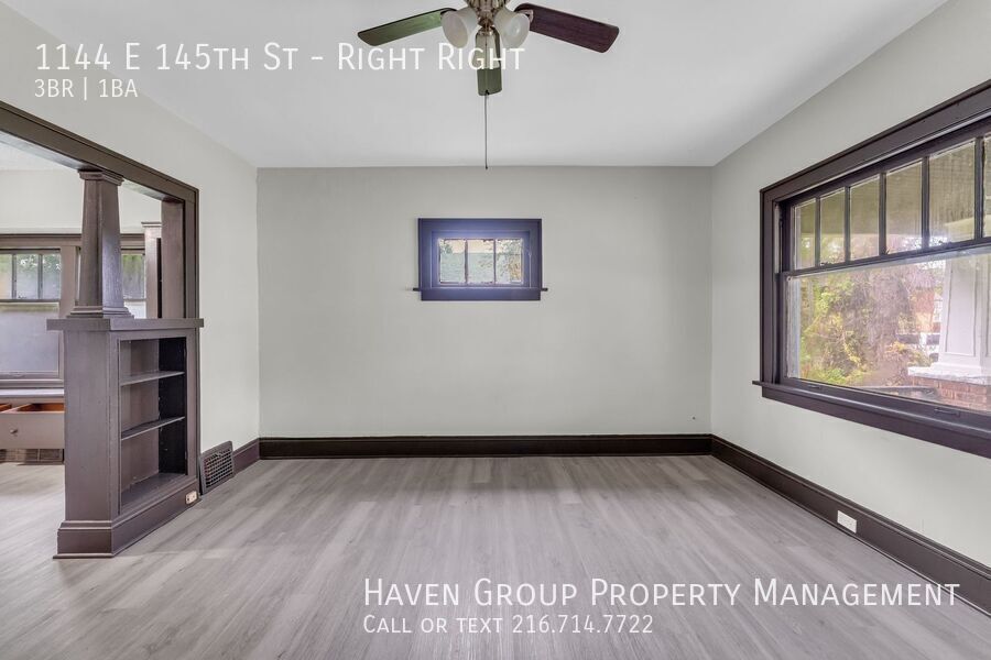 1144 E 145th St | Right, Cleveland, Ohio, 44110 - Spacious 3-bed 1-bath multi-family home! property image