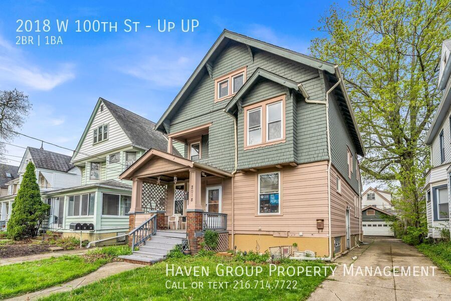 2018 W 100th St | UP, Cleveland, Ohio, 44102 - Spacious 2-bed 1-bath multi-family home! property image