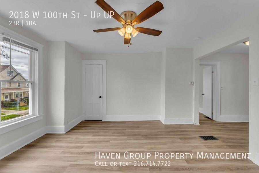 2018 W 100th St | UP, Cleveland, Ohio, 44102 - Spacious 2-bed 1-bath multi-family home! property image
