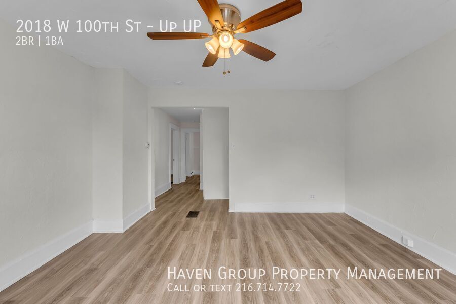 2018 W 100th St | UP, Cleveland, Ohio, 44102 - Spacious 2-bed 1-bath multi-family home! property image