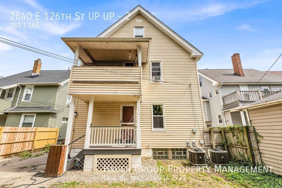 2638 E 126th St | Unit 2 UP, Cleveland, Ohio, 44120 - Spacious 2-bed 1-bath multi-family home! property image