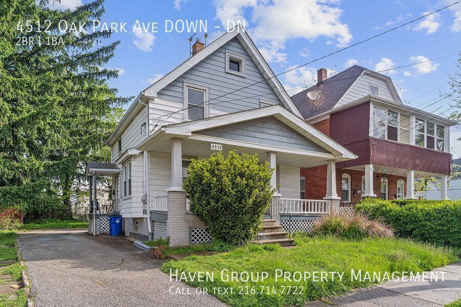 4512 Oak Park Ave| DN, Cleveland, Ohio, 44109 - Spacious 2-bed 1-bath multi-family home! property image