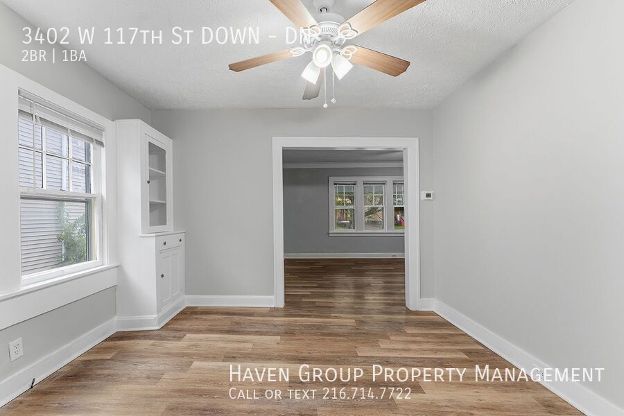 3400 (3402) W 117th St | DN, Cleveland, Ohio 44111 - Spacious 2-bed 1-bath multi-family home! property image