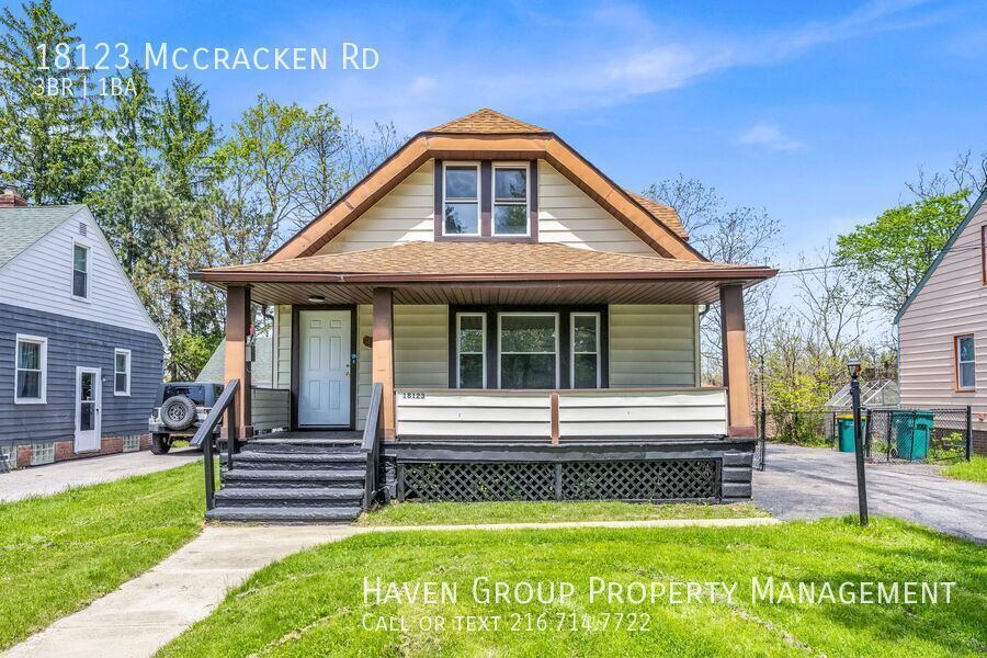 18123 McCracken Rd, Maple Heights, Ohio, 44137- Spacious 3-bed 1-bath single-family home! property image