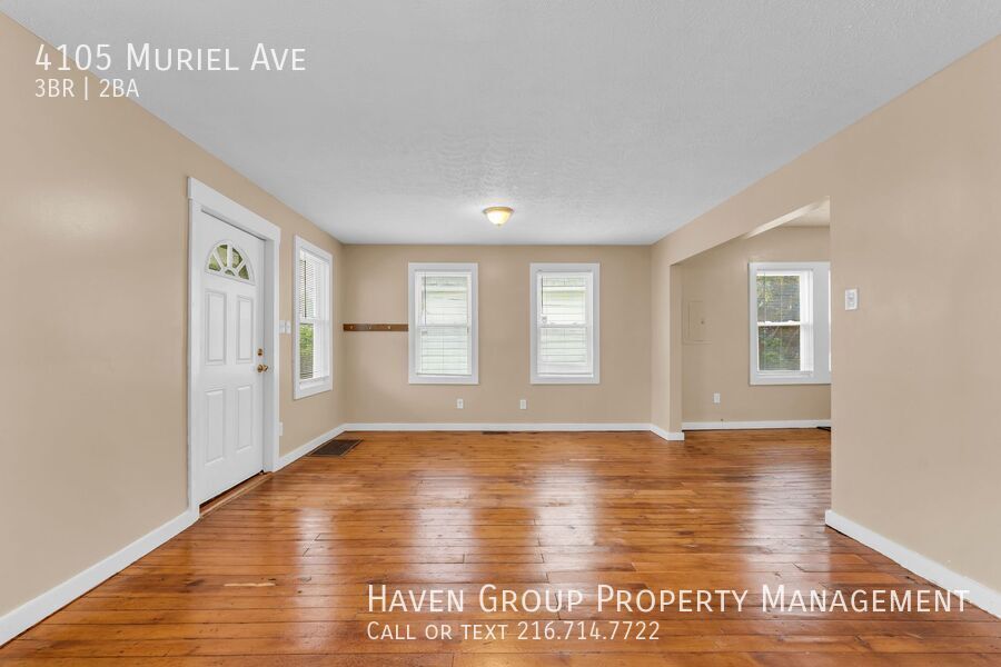 4105 Muriel Ave, Cleveland, Ohio, 44109- Spacious 3-bed 1.5 -bath single-family home! property image