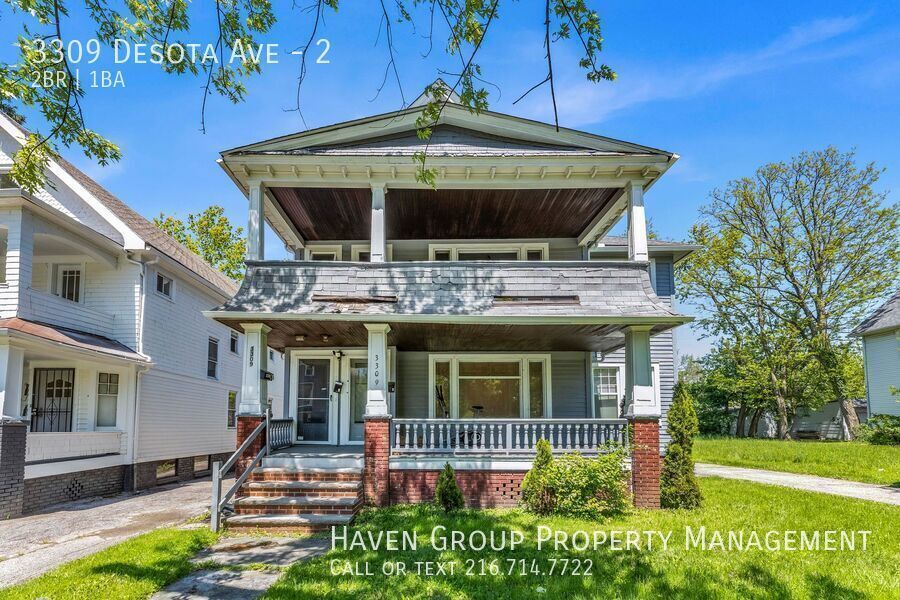3309 Desota Ave | Unit 2, Cleveland Heights, Ohio, 44118 - Spacious 2-bed 1-bath multi-family home! property image