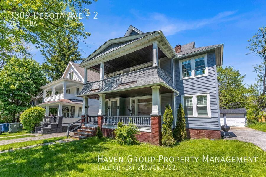 3309 Desota Ave | Unit 2, Cleveland Heights, Ohio, 44118 - Spacious 2-bed 1-bath multi-family home! property image