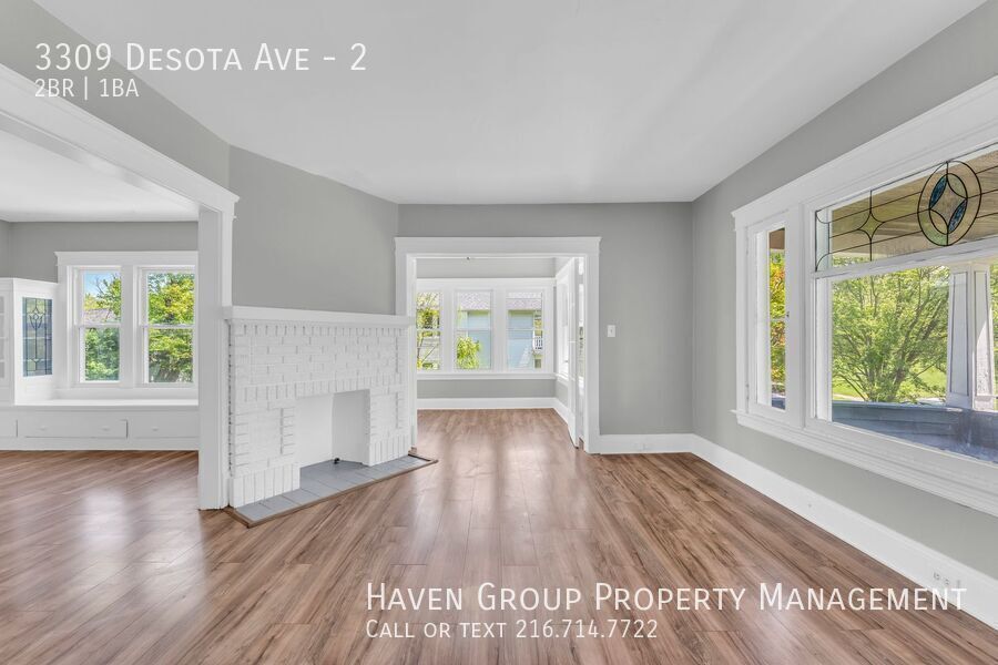 3309 Desota Ave | Unit 2, Cleveland Heights, Ohio, 44118 - Spacious 2-bed 1-bath multi-family home! property image