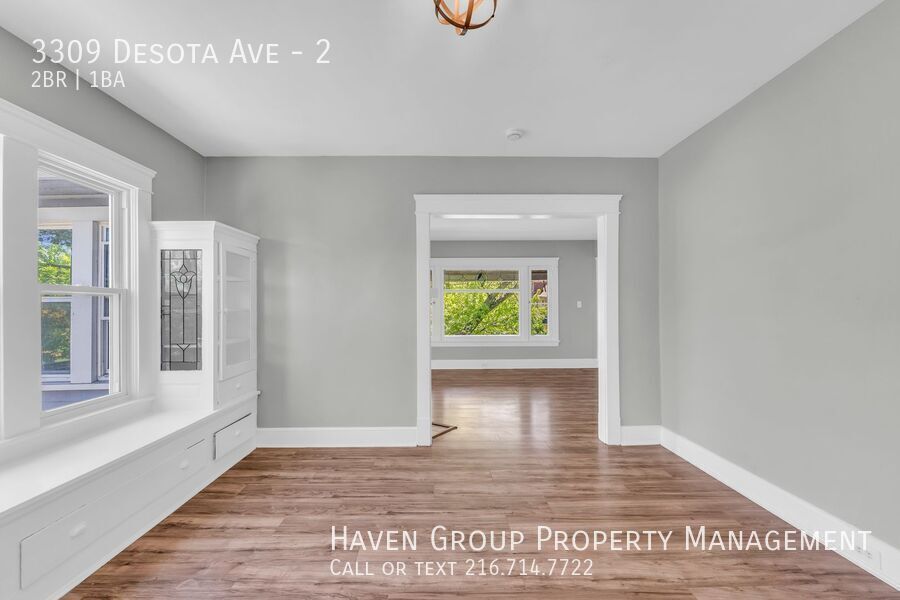 3309 Desota Ave | Unit 2, Cleveland Heights, Ohio, 44118 - Spacious 2-bed 1-bath multi-family home! property image