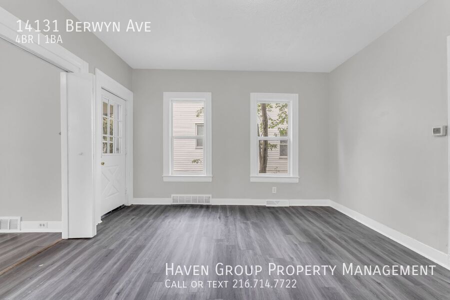 14131 Berwyn Ave, Cleveland, Ohio, 44111- Spacious 4-bed 1 -bath single-family home! property image