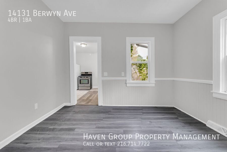 14131 Berwyn Ave, Cleveland, Ohio, 44111- Spacious 4-bed 1 -bath single-family home! property image