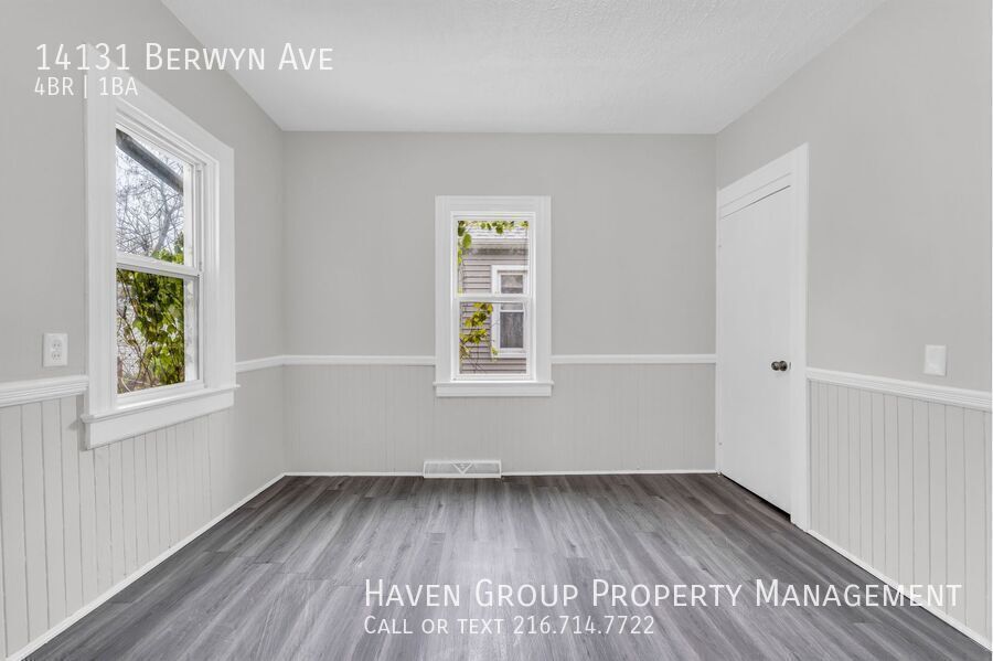 14131 Berwyn Ave, Cleveland, Ohio, 44111- Spacious 4-bed 1 -bath single-family home! property image