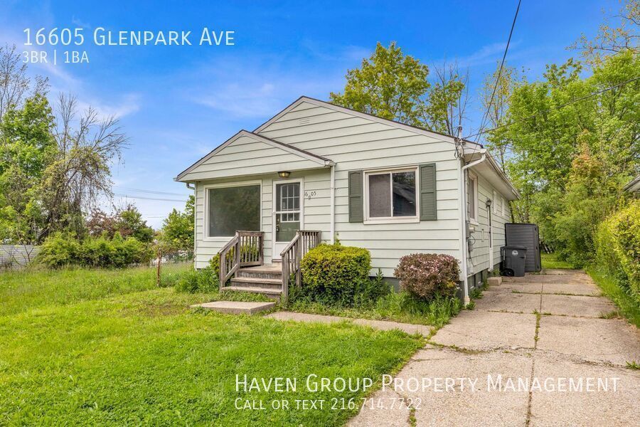 16605 Glenpark Ave, Cleveland, Ohio, 44128- Spacious 3-bed 1 -bath single-family home! property image