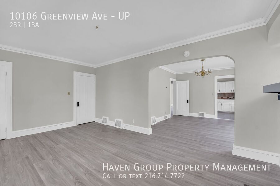 10106 Greenview Ave | UP, Garfield Heights, Ohio, 44125 - Spacious 2-bed 1-bath multi-family home! property image