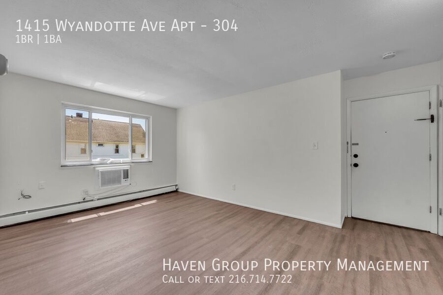 1415 Wyandotte Ave | Unit #304, Lakewood, Ohio, 44107 - Spacious 1-bed 1-bath apartment! Heat Included property image