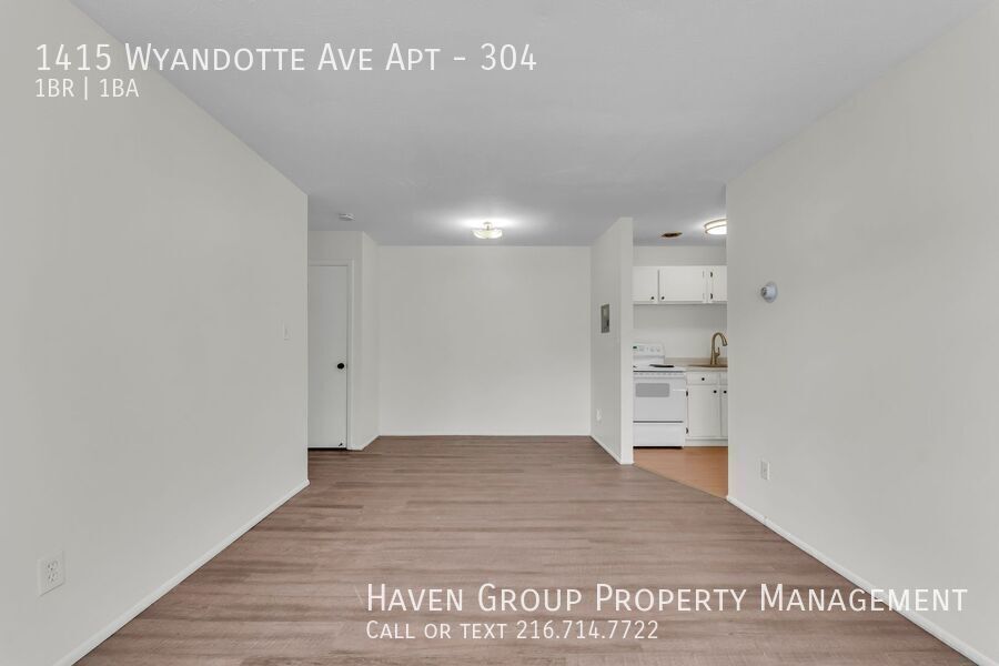 1415 Wyandotte Ave | Unit #304, Lakewood, Ohio, 44107 - Spacious 1-bed 1-bath apartment! Heat Included property image