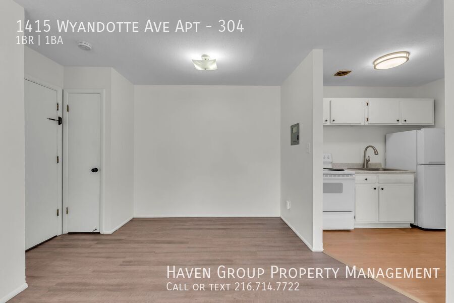 1415 Wyandotte Ave | Unit #304, Lakewood, Ohio, 44107 - Spacious 1-bed 1-bath apartment! Heat Included property image
