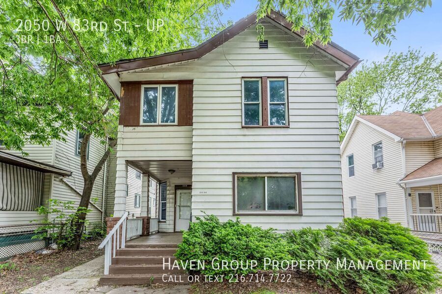 2050 W 83rd St | UP, Cleveland, Ohio, 44102 - Spacious 3-bed 1-bath multi-family home! property image