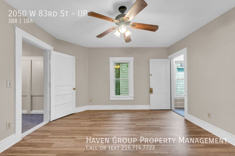 2050 W 83rd St | UP, Cleveland, Ohio, 44102 - Spacious 3-bed 1-bath multi-family home! property image