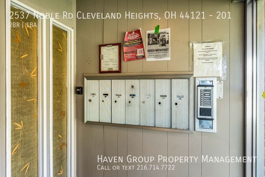 2537 Noble Rd | Apt 201, Cleveland Heights, Ohio, 44121 - Spacious 2-bed 1-bath apartment! property image