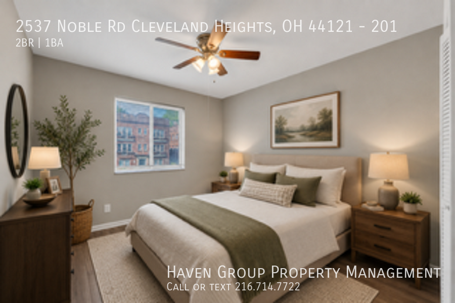 2537 Noble Rd | Apt 201, Cleveland Heights, Ohio, 44121 - Spacious 2-bed 1-bath apartment! property image