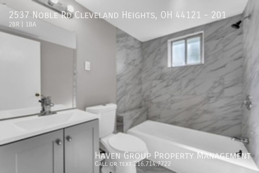 2537 Noble Rd | Apt 201, Cleveland Heights, Ohio, 44121 - Spacious 2-bed 1-bath apartment! property image
