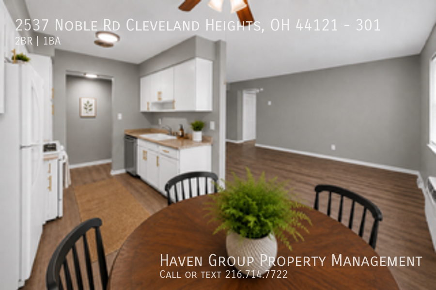 2537 Noble Rd | Apt 301, Cleveland Heights, Ohio, 44121 - Spacious 2-bed 1-bath apartment! property image