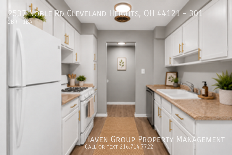 2537 Noble Rd | Apt 301, Cleveland Heights, Ohio, 44121 - Spacious 2-bed 1-bath apartment! property image