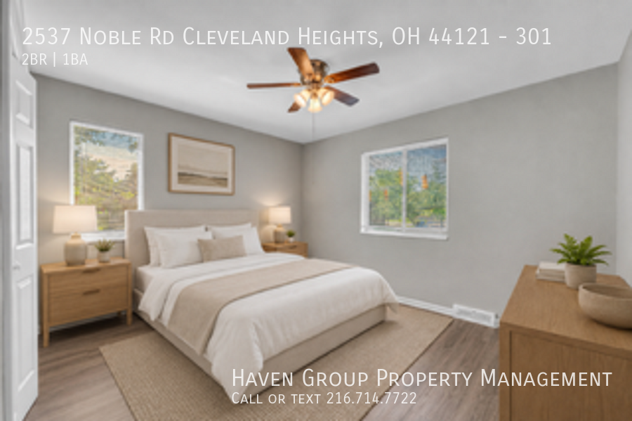 2537 Noble Rd | Apt 301, Cleveland Heights, Ohio, 44121 - Spacious 2-bed 1-bath apartment! property image