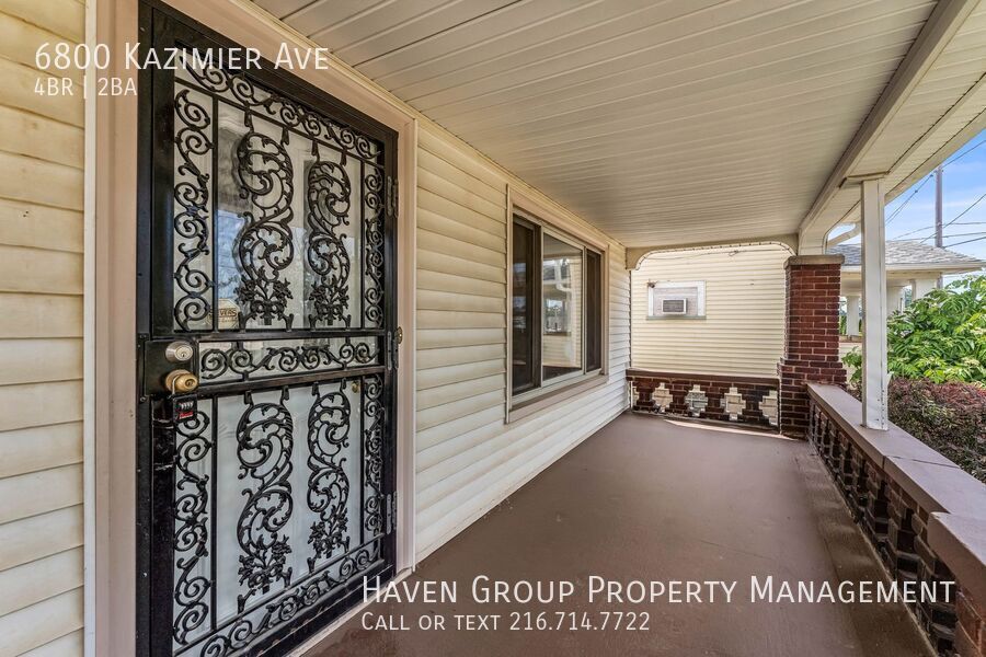 6800 Kazimier Ave, Cleveland, Ohio, 44105- Spacious 4-bed 2-bath single-family home! property image