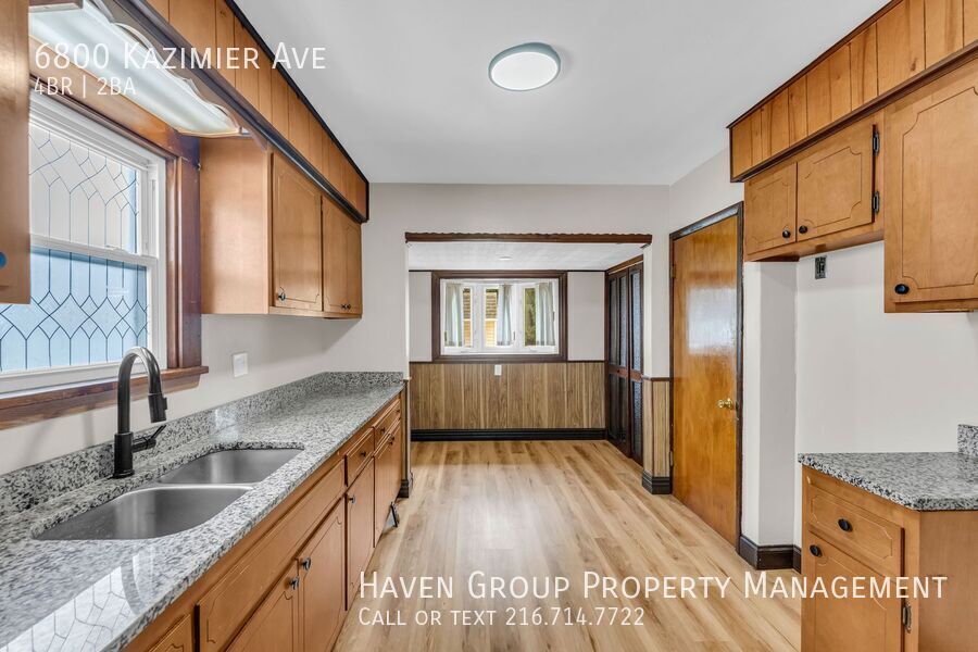 6800 Kazimier Ave, Cleveland, Ohio, 44105- Spacious 4-bed 2-bath single-family home! property image