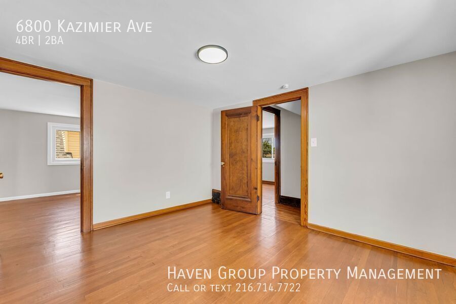 6800 Kazimier Ave, Cleveland, Ohio, 44105- Spacious 4-bed 2-bath single-family home! property image