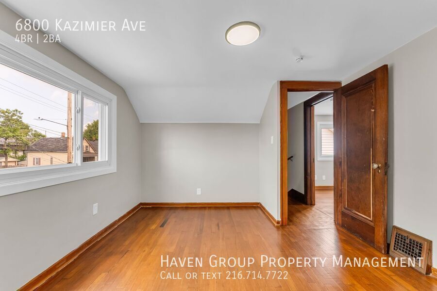 6800 Kazimier Ave, Cleveland, Ohio, 44105- Spacious 4-bed 2-bath single-family home! property image