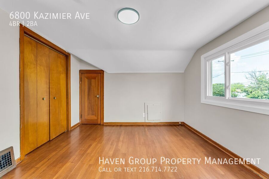 6800 Kazimier Ave, Cleveland, Ohio, 44105- Spacious 4-bed 2-bath single-family home! property image
