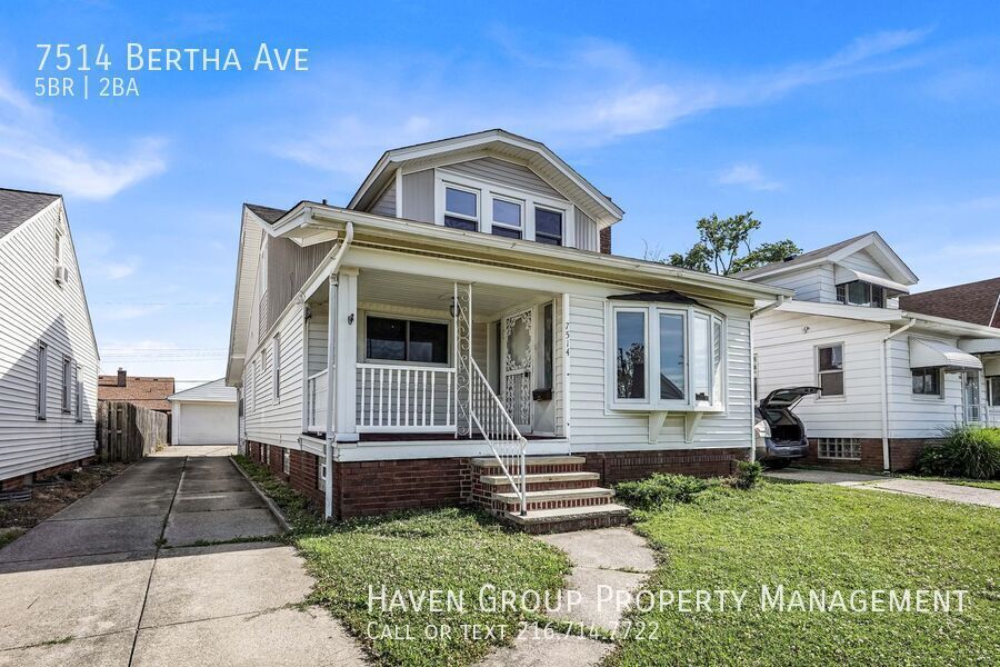 7514 Bertha Ave, Parma, Ohio, 44129- Spacious 5-bed 2-bath single-family home! property image