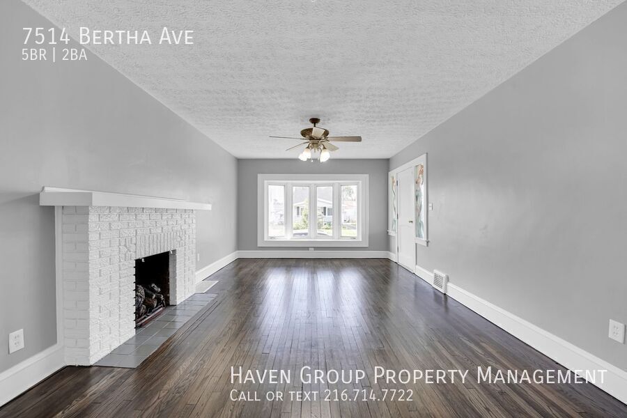 7514 Bertha Ave, Parma, Ohio, 44129- Spacious 5-bed 2-bath single-family home! property image