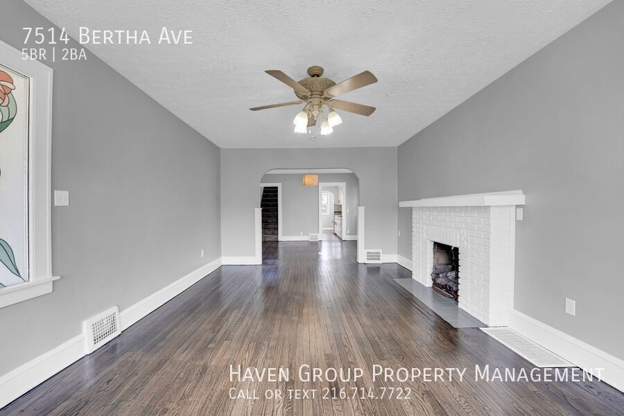 7514 Bertha Ave, Parma, Ohio, 44129- Spacious 5-bed 2-bath single-family home! property image
