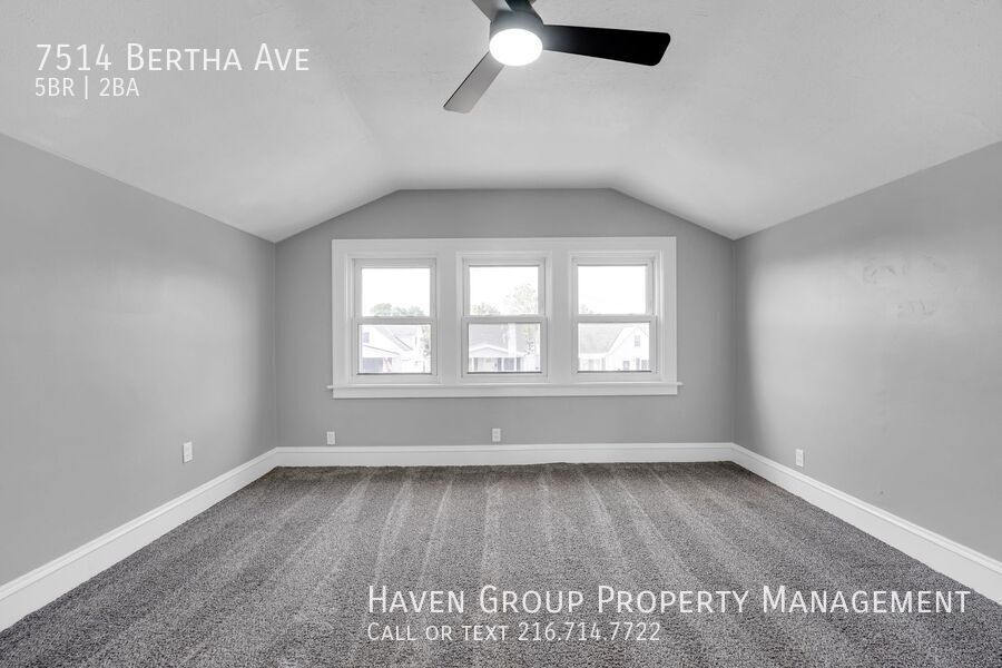 7514 Bertha Ave, Parma, Ohio, 44129- Spacious 5-bed 2-bath single-family home! property image