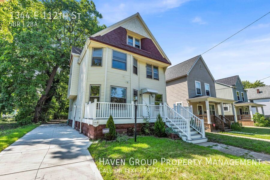 1344 E 112th St, Cleveland, OH 44106- Spacious 5-bed 2-bath single-family home! property image