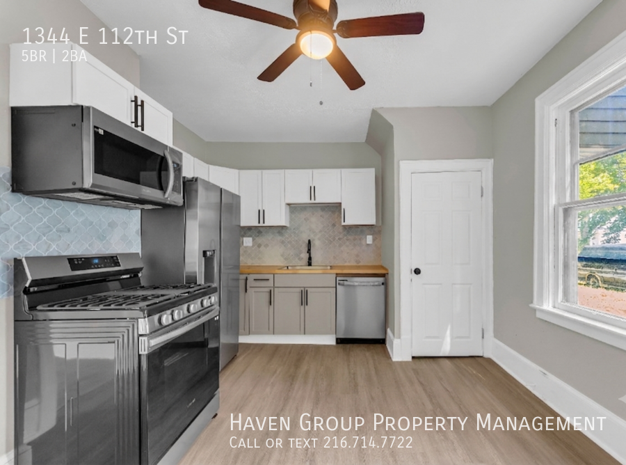 1344 E 112th St, Cleveland, OH 44106- Spacious 5-bed 2-bath single-family home! property image