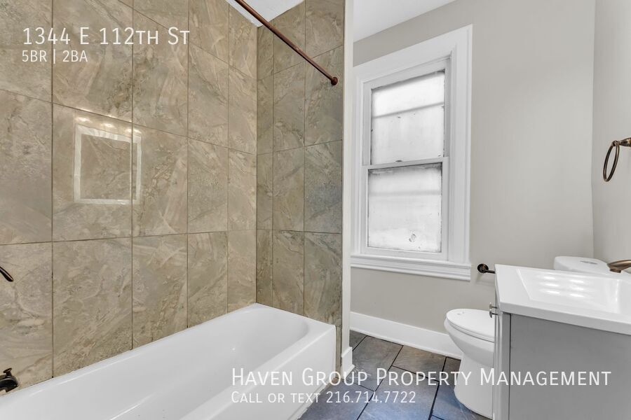1344 E 112th St, Cleveland, OH 44106- Spacious 5-bed 2-bath single-family home! property image
