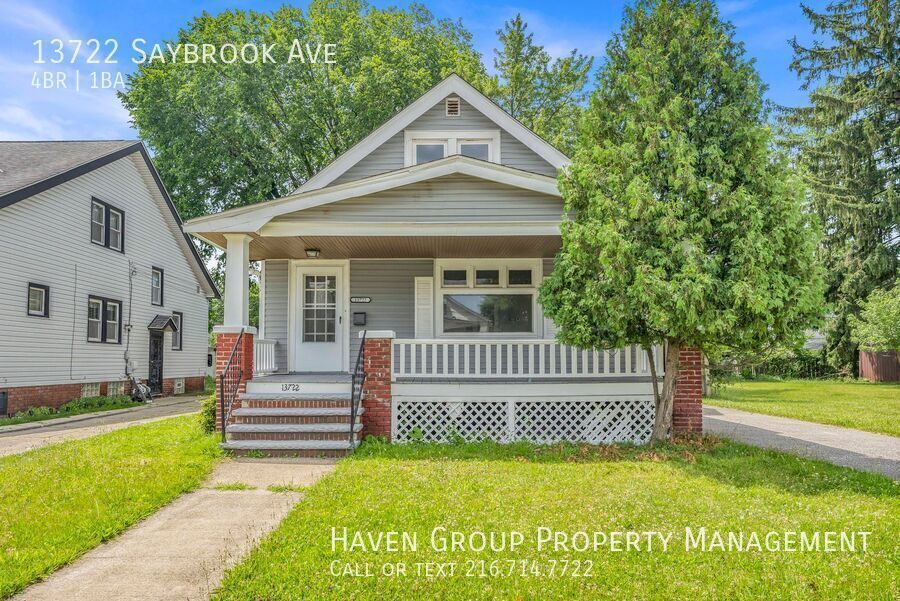 13722 Saybrook Ave, Garfield Heights, OH 44105- Spacious 4-bed 1-bath single-family home! property image