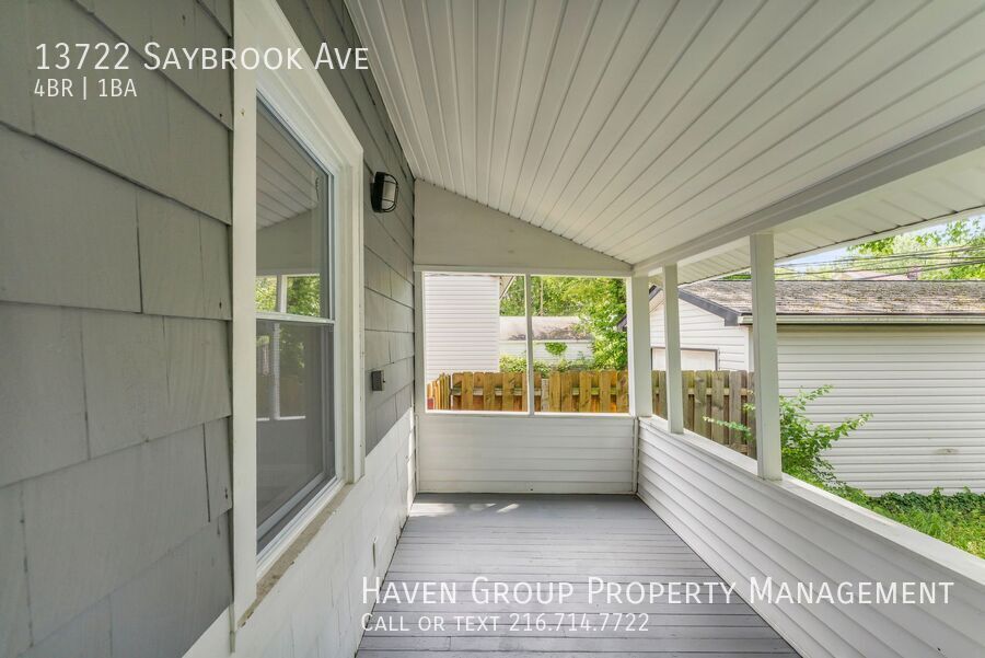 13722 Saybrook Ave, Garfield Heights, OH 44105- Spacious 4-bed 1-bath single-family home! property image