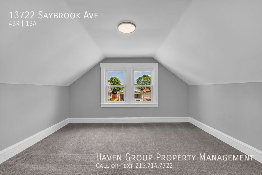 13722 Saybrook Ave, Garfield Heights, OH 44105- Spacious 4-bed 1-bath single-family home! property image