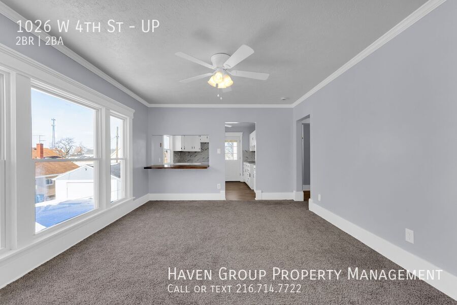 1026 W 4th St | UP, Lorain, Ohio, 44052 - Spacious 2-bed 1.5-bath multi-family home! property image